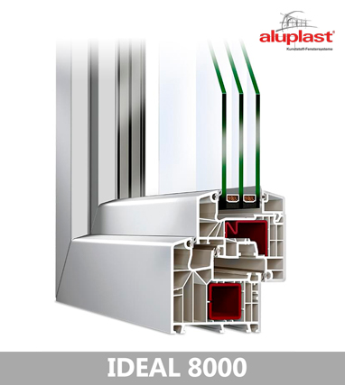 Aluplast IDEAL 8000 PVC Fenster
