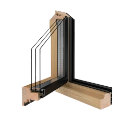 Holz-Alu Fensterprofil Drutex