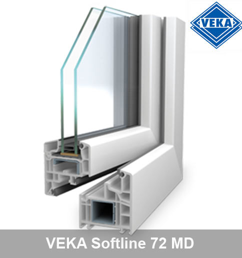 VEKA Kunststofffenster Softline 70 MD