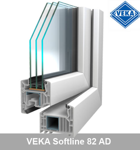VEKA Kunststofffenster Softline 82 AD
