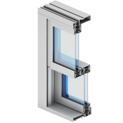 Aliplast VS600 Aluminium Vertikalschiebe Fenstersystem
