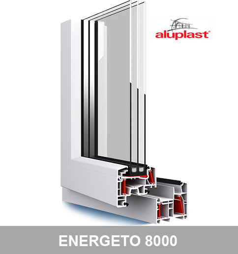 Kunststofffenster System Aluplast Energeto 8000