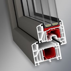 PVC-Alu Fenster Fenster Ideal 7000 Aluskin