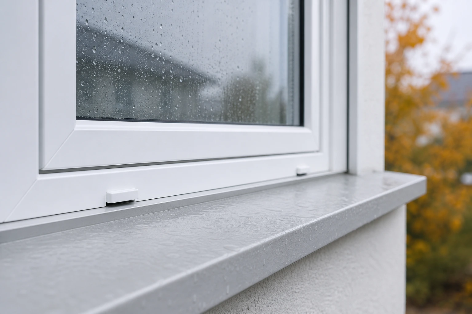 Fenster Entwässerung: sichtbar oder verdeckt