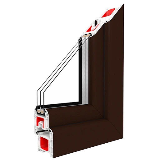 36-kunststofffenster-dekofarbe-schokobraun Iglo Light