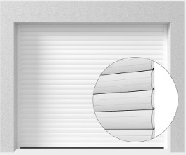 Deckensektionaltor Modell K2RF