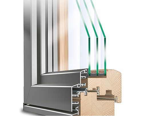 Holz-Alu-Fenster
