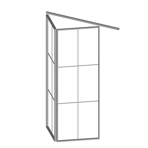 Falttür Stahl Glas ein- oder zweiflügelig