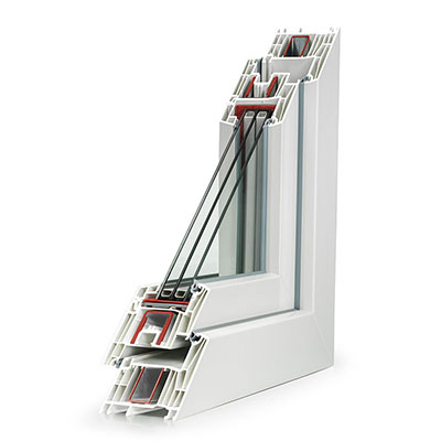 Fenster Rehau SYNEGO® 80 AD Dreh-Kipp 1230 x 1480mm