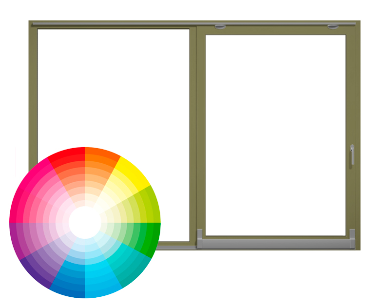 Parallel-Schiebe-Kipp-Tür Farben