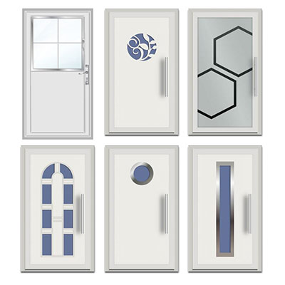 Haustüren Varianten mit Fenster