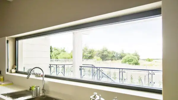 Lichtband Fenster Küche