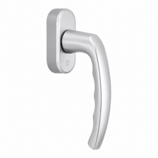 Fenstergriff Hoppe Secustic Silber  F1