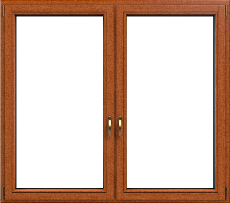 Eiche hell-Meranti Meranti Holzfenster - eiche hell Lasur